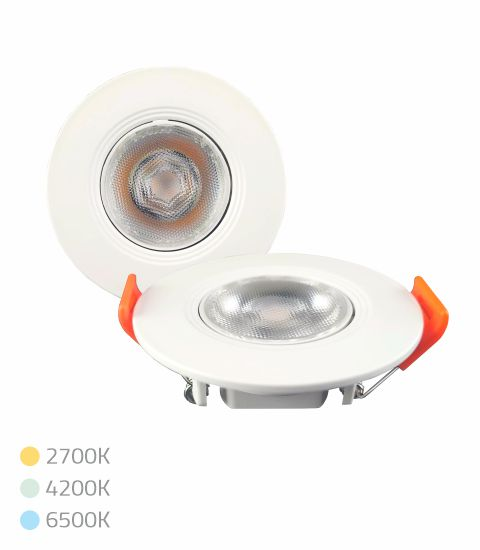 SPOT LED PC REDONDO 3W